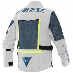 CHAQUETA DAINESE STERRATO TEX GLACIER GRAY/BLUE