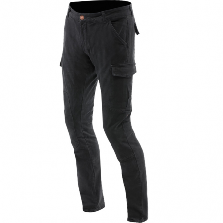 PANTALONES VAQUEROS DAINESE CARGO SLIM TAPERED BLACK