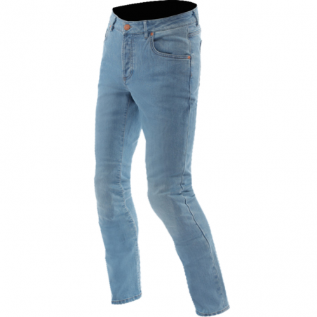 PANTALONES VAQUEROS DAINESE 5-POCKET DENIM SLIM LIGHT-BLUE