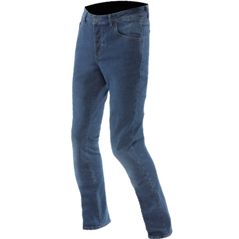 PANTALONES VAQUEROS DAINESE 5-POCKET DENIM SLIM DEEP-BLUE