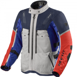 CHAQUETA REVIT SAND 5 H2O SILVER/BLUE