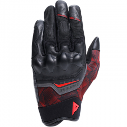 GUANTES DAINESE ERMEX BLACK/RED LAVA