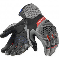 GUANTES REVIT SAND 5 GREY/RED