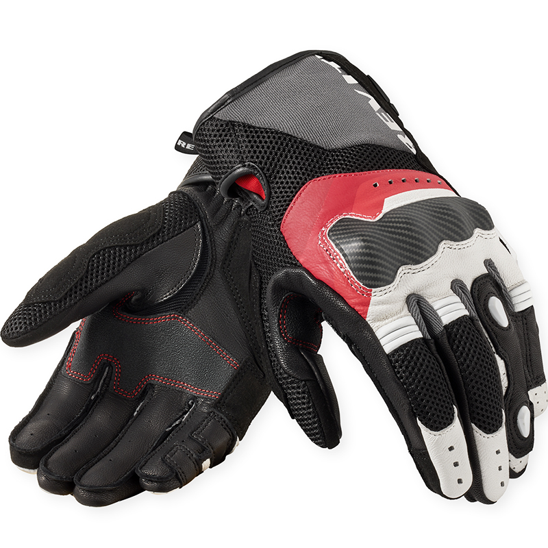 GUANTES REVIT BLAZE WHITE/RED