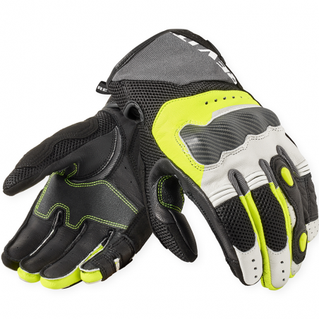 GUANTES REVIT BLAZE GREY/YELLOW FLUO