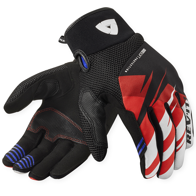 GUANTES REVIT SURGE BLACK/RED