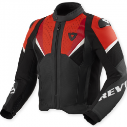 CHAQUETA REVIT AUTOMATE BLACK/NEON RED