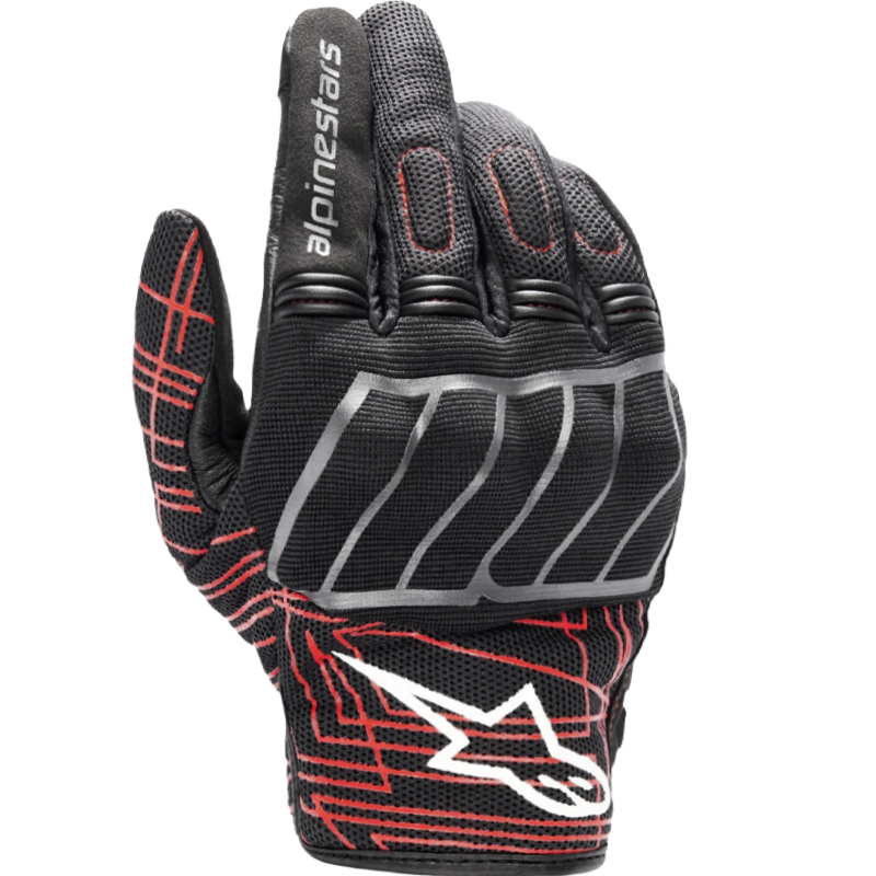 GUANTES ALPINESTARS MM93 LOSAIL V2 BRIGHT RED/BLACK ASPHALT