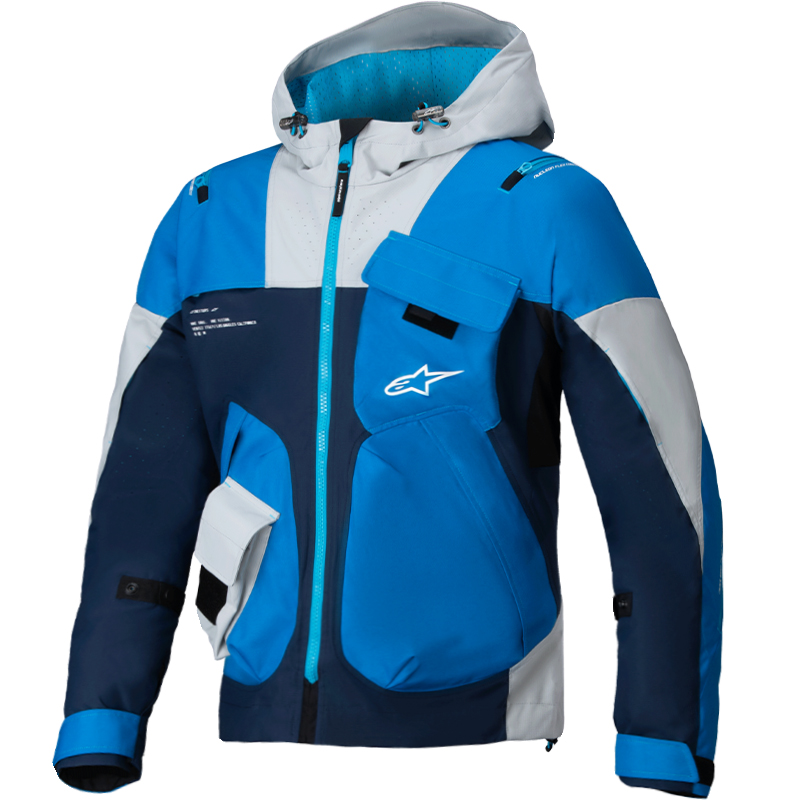 CHAQUETA ALPINESTARS MOGRESS AIR BLUE ALMOND