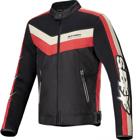 CHAQUETA ALPINESTARS T-DYNO AIR BLACK/BRIGHT RED/ECRU