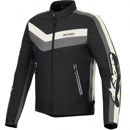 CHAQUETA ALPINESTARS T-DYNO WR BLACK/DARK GREY/ECRU