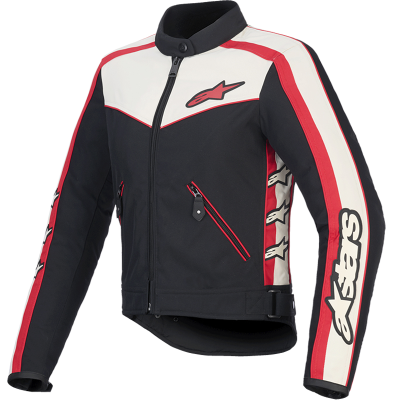 CHAQUETA ALPINESTARS STELLA T-DYNO WR LADY BLACK/ECRU/BRIGHT RED