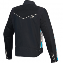 CHAQUETA ALPINESTARS STELLA T-DYNO AIR LADY BLACK/LIGHT BLUR/ECRU