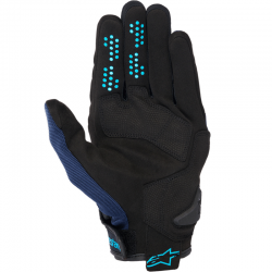 GUANTES ALPINESTARS CHROME V4 DARK BLUE/HAWAIIAN OCEAN