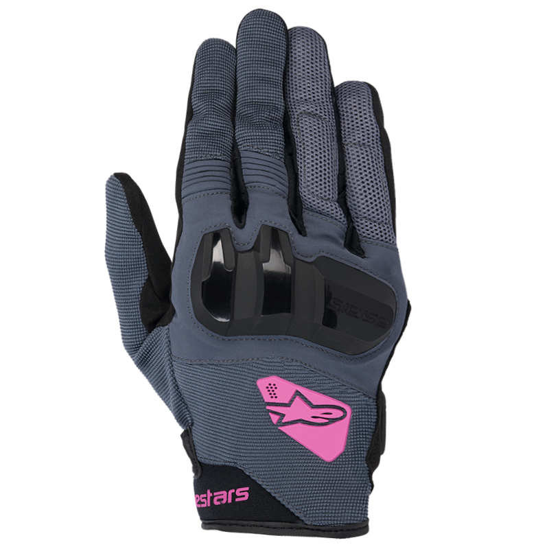 GUANTES ALPINESTARS CHROME LADY ASPHALT/BLACK/PURPLE