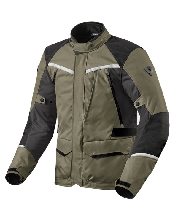 CHAQUETA REVIT VOLTIAC 3 H2O GREEN/ANTHRACITE