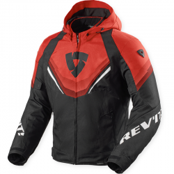 CHAQUETA REVIT QUANTUM 3 H2O BLACK/RED