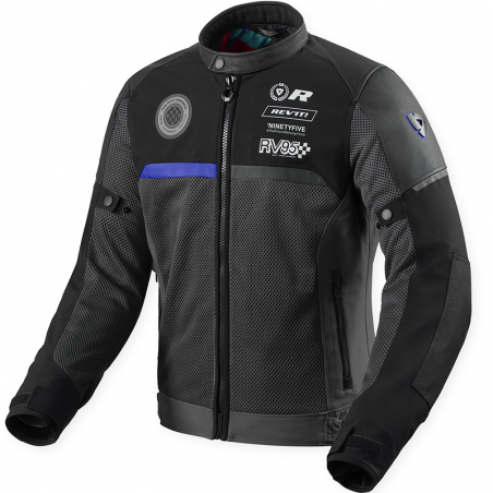 CHAQUETA REVIT SWIFTBLADE BLACK/BLUE