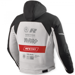 CHAQUETA REVIT HASTE H2O BLACK/RED