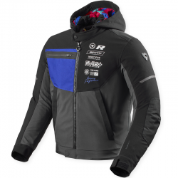 CHAQUETA REVIT HASTE H2O BLACK/BLUE