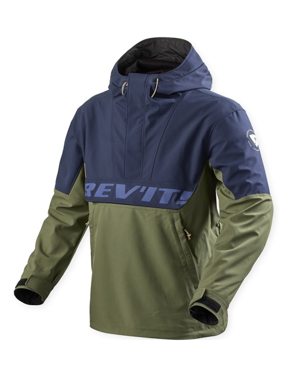 CHAQUETA REVIT SMOCK PHOTON DARK BLUE/GREEN
