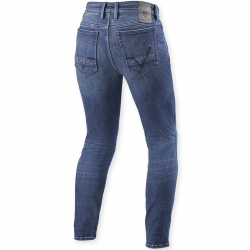 PANTALONES VAQUEROS REVIT PISTON 3 SKINNY FIT L34 MEDIUM BLUE USED