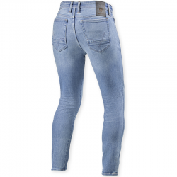 PANTALONES VAQUEROS REVIT PISTON 3 SKINNY FIT L34 LIGHT BLUE VINTAGE