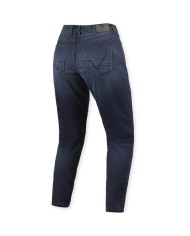 PANTALONES VAQUEROS REVIT HARPER TAPERED L32 LADY DARK BLUE USED