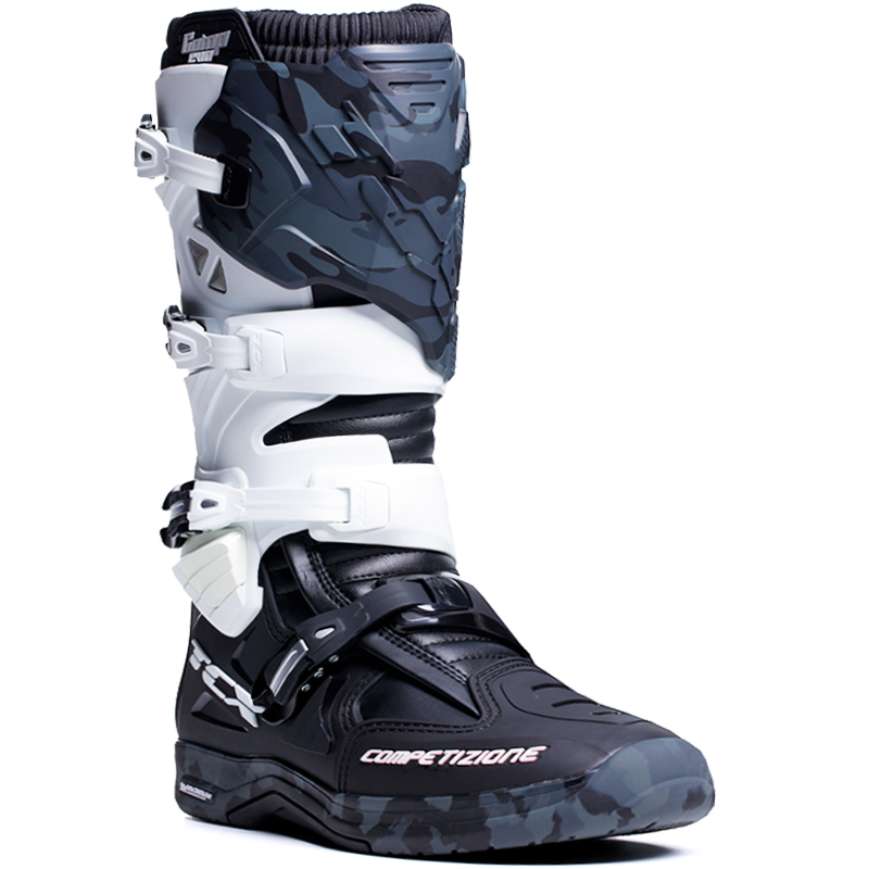 BOTAS TCX COMP EVO 2 MICHELIN BLACK/WHITE/CAMO