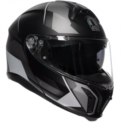 CASCO AGV TOURMODULAR PERCEPTION MATT BLACK/SILVER