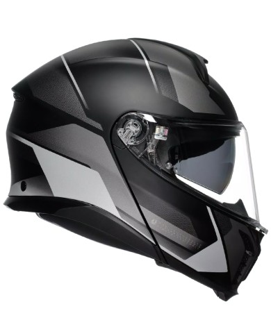 CASCO AGV TOURMODULAR PERCEPTION MATT BLACK/SILVER