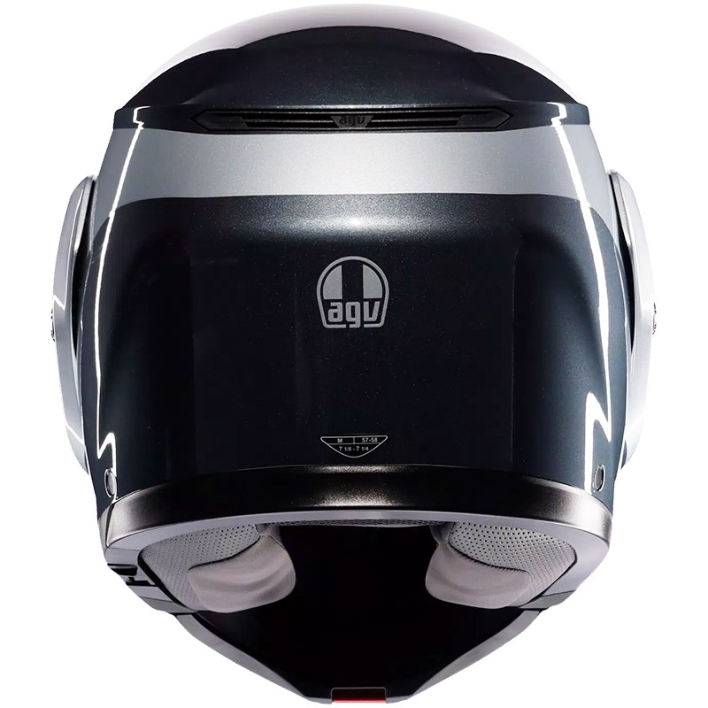 CASCO AGV STREETMODULAR LEVICO GREY/SILVER