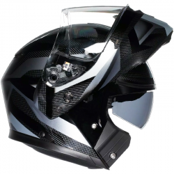 CASCO AGV STREETMODULAR LEDRO MATT BLACK/GREY