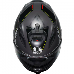 CASCO AGV K7 KYBER MATT GREY/YELLOW FLUO