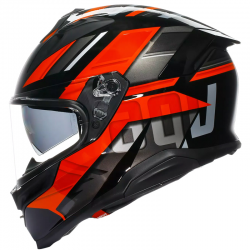 CASCO AGV K7 TAURAX BLACK/RED