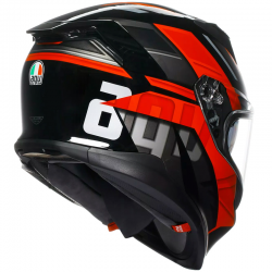 CASCO AGV K7 TAURAX BLACK/RED