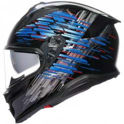 CASCO AGV K7 GENISYS MATT BLACK/BLUE/GREY