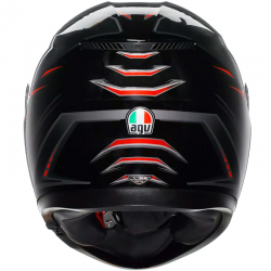 CASCO AGV K3 SYTH BLACK/WHITE