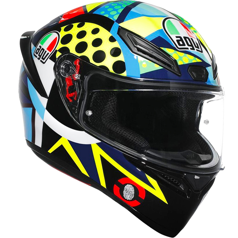 CASCO AGV K1 S ROSSI WINTER TEST 2020