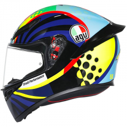 CASCO AGV K1 S ROSSI WINTER TEST 2020