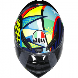 CASCO AGV K1 S ROSSI WINTER TEST 2020