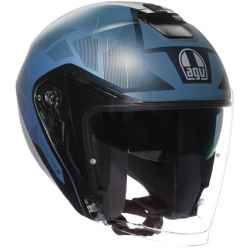 CASCO AGV IRIDES TRIESTE MATT BLUE/GREY