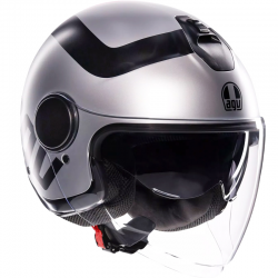 CASCO AGV ETERES RIMINI MATT GREY/BLACK