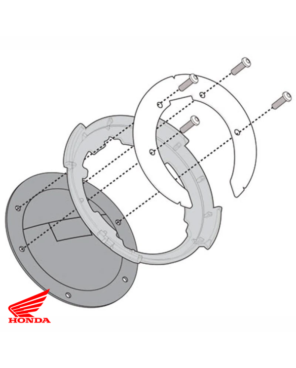 ADAPTADOR GIVI PARA BOLSAS TANKLOCK BF25