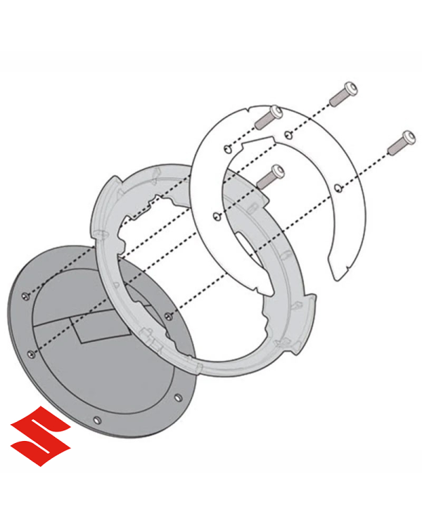 ADAPTADOR GIVI PARA BOLSAS TANKLOCK BF01