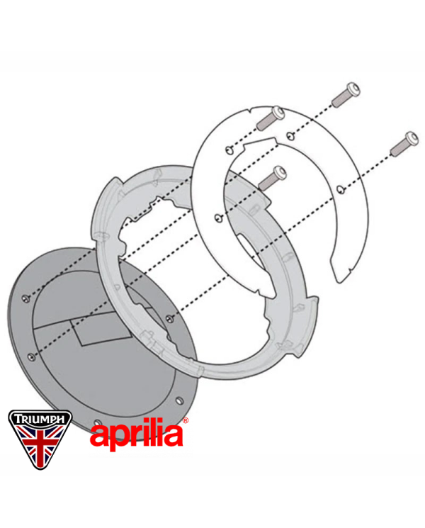 ADAPTADOR GIVI PARA BOLSAS TANKLOCK BF02