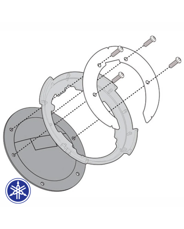 ADAPTADOR GIVI PARA BOLSAS TANKLOCK BF31