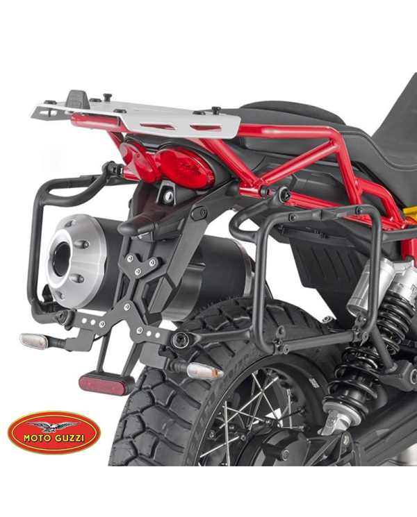 KIT DE FIJACION MALETAS LATERALES GIVI PLOR8203MK MOTO GUZZI V85 TT
