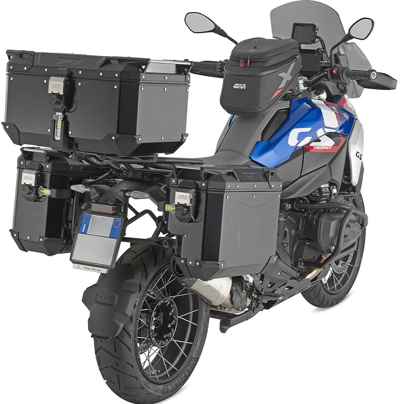 MALETA GIVI TREKKER OUTBACK EVO SMART 33 BLACK LINE OBKEVS33BR DERECHA