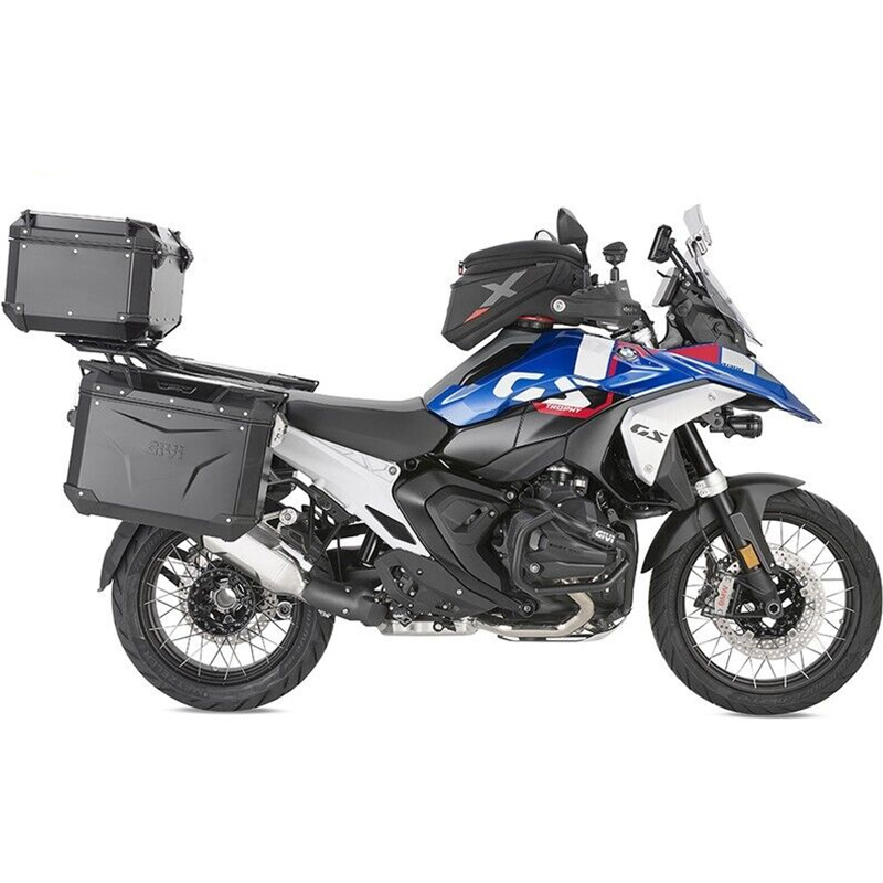 MALETA GIVI TREKKER OUTBACK EVO SMART 48 BLACK LINE OBKEV48BL IZQUIERDA